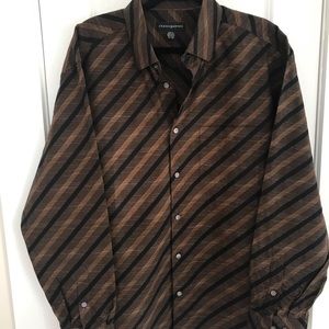 Jhane Barnes Men’s Abstract Shirt XL/TG